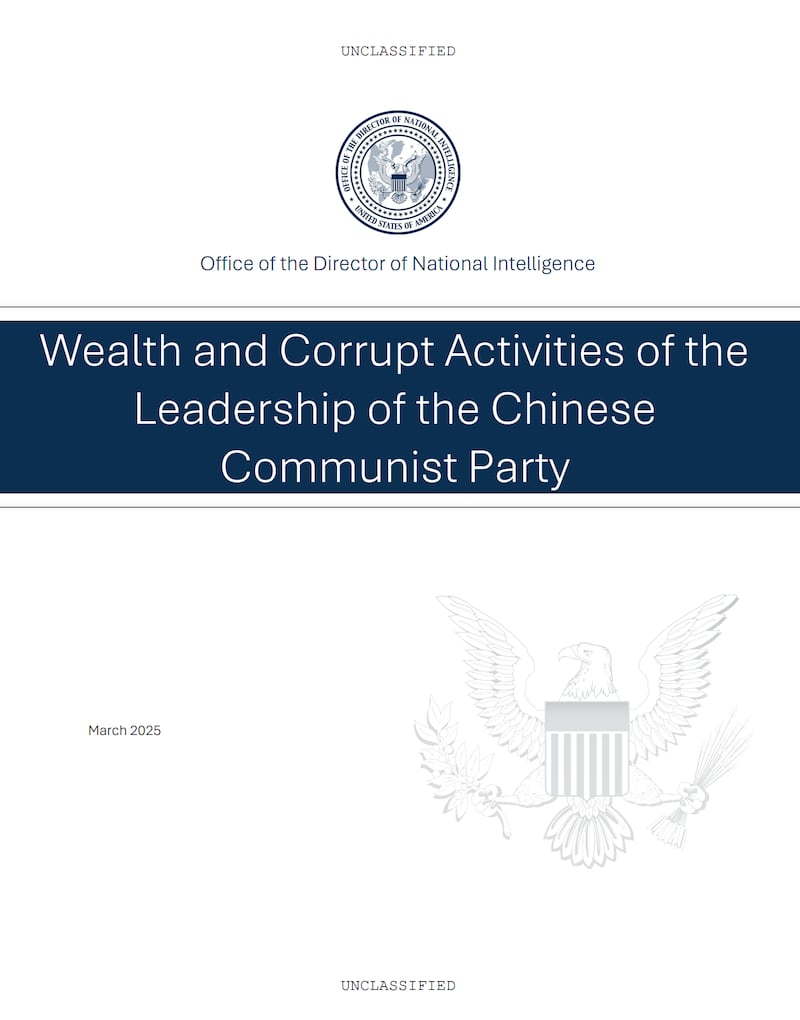 美國情報報告